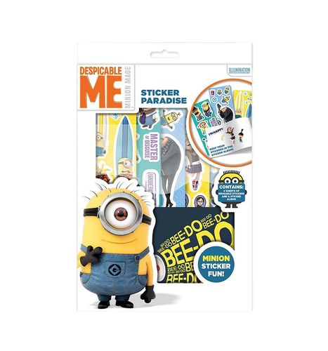 Zestaw naklejek Minionki na Arena.pl