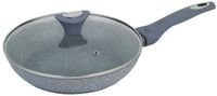 patelnia granitowa 24cm klausberg kb-7316 pokrywa