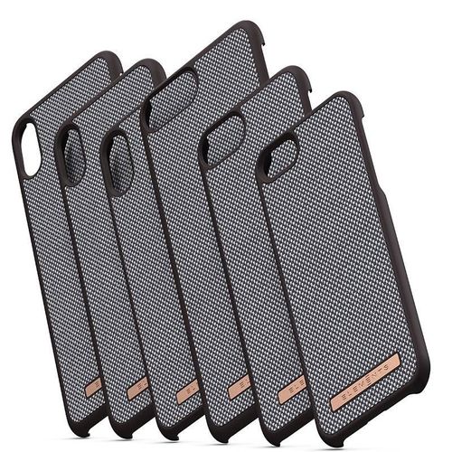 Nordic Elements Saeson Idun - Materiałowe etui iPhone Xs Max (Dark Brown) na Arena.pl
