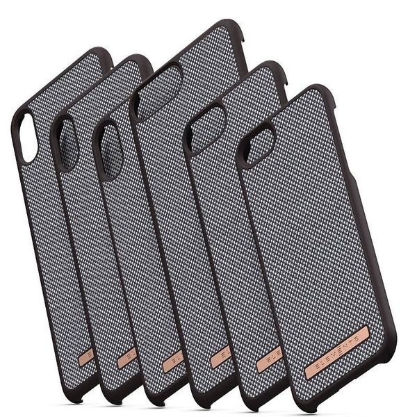 Nordic Elements Saeson Idun - Materiałowe etui iPhone Xs Max (Dark Brown) zdjęcie 11