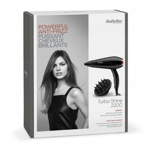 Suszarka do włosów Babyliss D570DE 2200W JONIZACJA DYFUZOR CERAMIC na Arena.pl