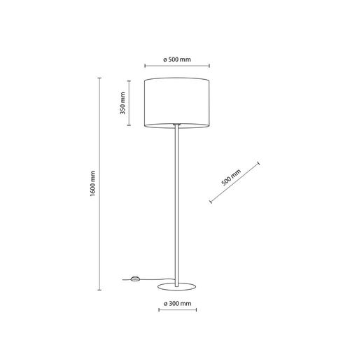 lampa podłogowa umberto brown 16031 tk lighting na Arena.pl