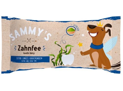 Gryzak dentystyczny z algami do mycia zębów dla dużego psa - Sammy's 60g na Arena.pl