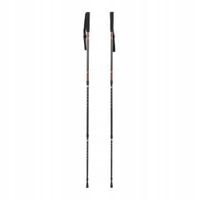 Kije turystyczne KADVA Tengri czerwony 65-135 cm SYSTEM TWIST LOCK
