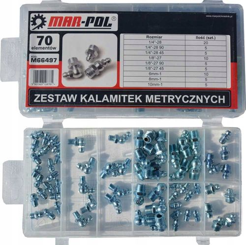 zestaw kalamitek metrycznych 80sz. na Arena.pl