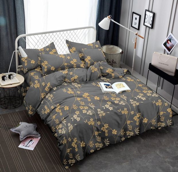 Pościel Satynowa 160X200 Kwiaty 2358 zdjęcie 4