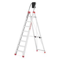 Drabina magazynowa wolnostojąca 8 stopniowa FARAONE LADY 8 - 3,58 m