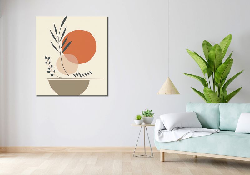 Obraz 90x100cm Ziemia i Rośliny zdjęcie 2