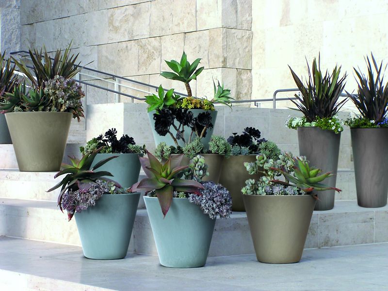 Donica okrągła DTUS300E + wkład i platforma jezdna zdjęcie 5