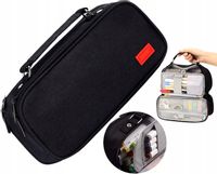 Piórnik Duży 3W1 Dwu Komorowy Saszetka Kosmetyczka