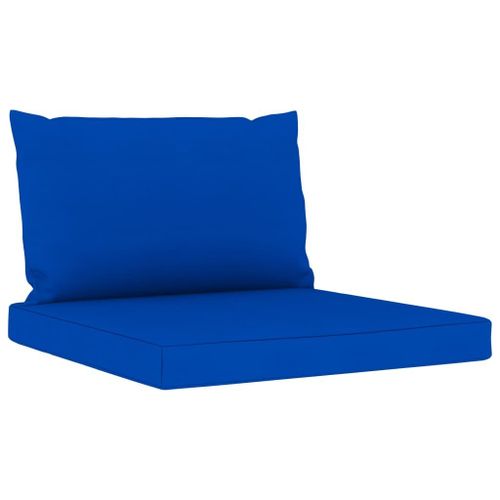 Sofa 3-os. z niebieskimi poduszkami VidaXL na Arena.pl