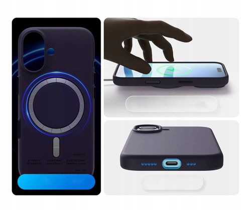Etui Elago Magsafe Silicon Case do iPhone 17 Deep Purple na Arena.pl