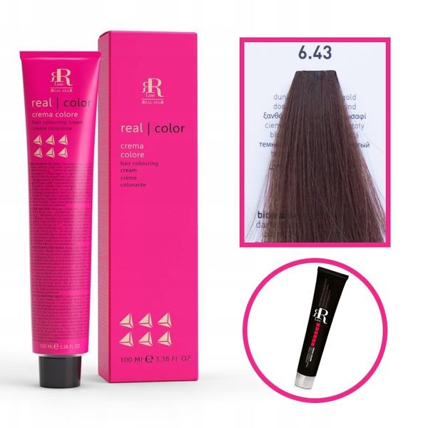 RR Line Farba do włosów 6,43 - 100ml zdjęcie 1