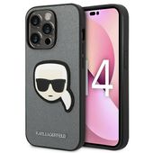 Karl Lagerfeld KLHCP14XSAPKHG iPhone 14 Pro Max 6,7" srebrny/silver hardcas