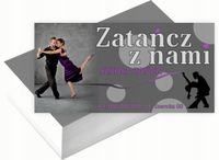 Wizytówki firmowe 100szt RÓŻNE wzory DO WYBORU SZKOŁA TAŃCA