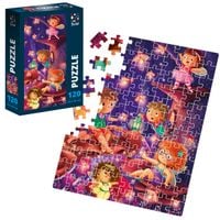 Puzzle Edukacyjne Leśne Miasto Układanka Dla Dzieci 120 El. Dt100-22