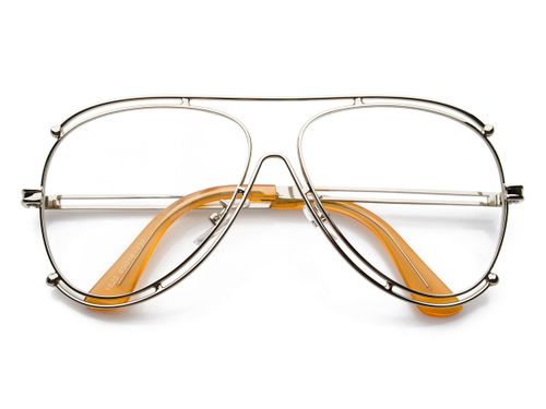 okulary ZERÓWKI pilotki oversize na Arena.pl