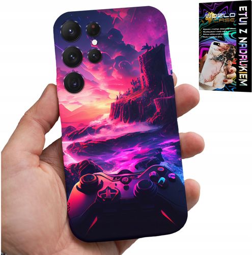 ETUI DO SAMSUNG GALAXY S24 ULTRA - CASE DLA GRACZA, WZORY Z GIER, PREZENT na Arena.pl
