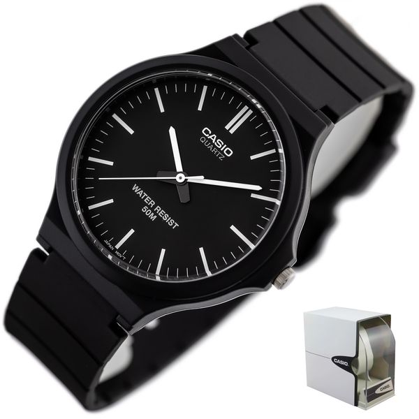 ZEGAREK MĘSKI CASIO MW-240-1E (zd166b) - KLASYKA + BOX zdjęcie 8