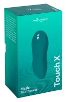 we-vibe touch x green velvet - kompaktowy model, 8 prędkości, wodoodporny