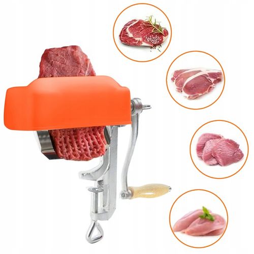 KOTLECIARKA RĘCZNA ŻELIWNA MASZYNKA DO ROZBIJANIA MIĘSA KOTLETÓW STEKÓW na Arena.pl