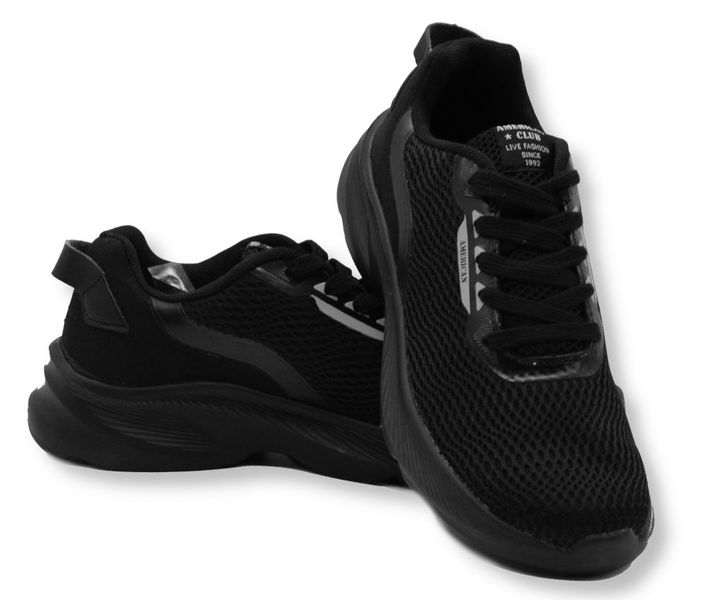 Buty męskie sportowe American Club RL100/23 - czarne 42 zdjęcie 1