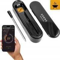 BROWIN TERMOMETR KULINARNY BEZPRZEWODOWY BLUETOOTH -10°C do +300°C do MIĘS