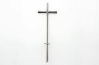 Krzyż metalowy, Krzyż cmentarny, Krzyż na cmentarz