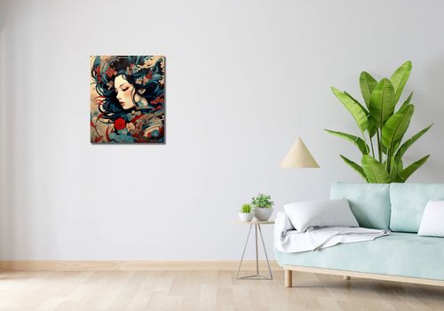 Obraz 50x60cm Szeptucha w Ogrodzie na Arena.pl