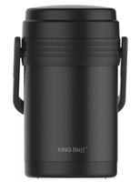 termos obiadowy kinghoff 1,5l + 3 pojemniki kh-1396