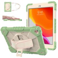 Etui do iPad 6/5 9.7" z Podstawką i Paskiem na Ramię Zielone