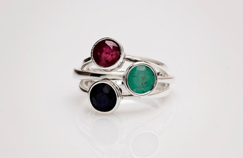 Srebrny pierścionek Staviori zdjęcie 6