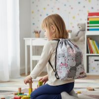 Plecak Worek Bawełniany dla Dziewczynki - Muminki