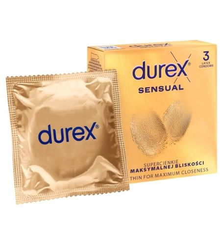 Supercienkie Durex Sensual 3szt. na Arena.pl