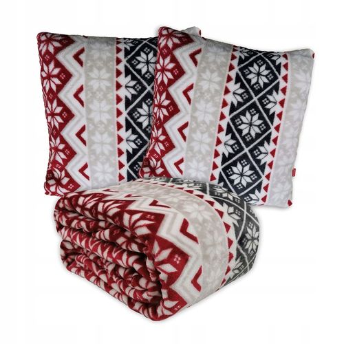 ZESTAW KOC NARZUTA PLED + 2 POSZEWKI PREZENT NOVEL 150x200 WZ8 na Arena.pl