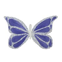 Ręcznie Malowany Niebieski Motyl na Ścianę – Wyjątkowa Dekoracja