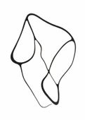 Plakat 50x70cm Kreśla 1 Minimalistyczny , Wnętrza Styl Skandynawski, Boho