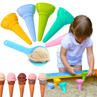 Foremki Do Piasku Zestaw Foremek Lody 6 Elementów Technok Dla Dzieci 6221