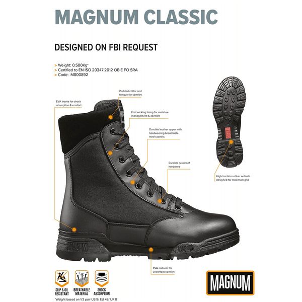 Buty MAGNUM CLASIC 40 zdjęcie 2