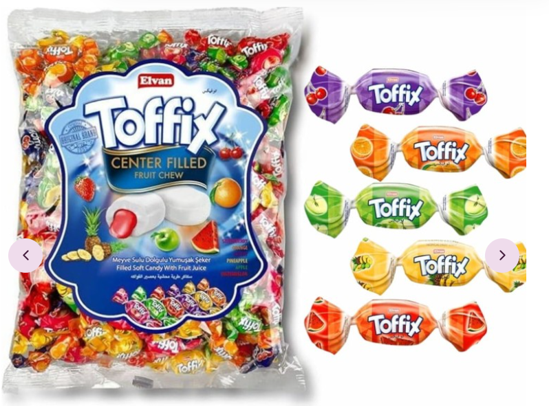 ELVAN CUKIERKI TOFFIX 1KG zdjęcie 1
