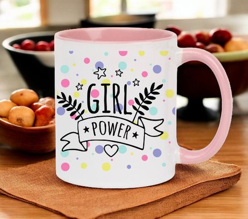 KUBEK Z NADRUKIEM PREZENT DLA KOLEŻANKI DZIEWCZYNY ŻONY MAMY DZIEŃ KOBIET na Arena.pl