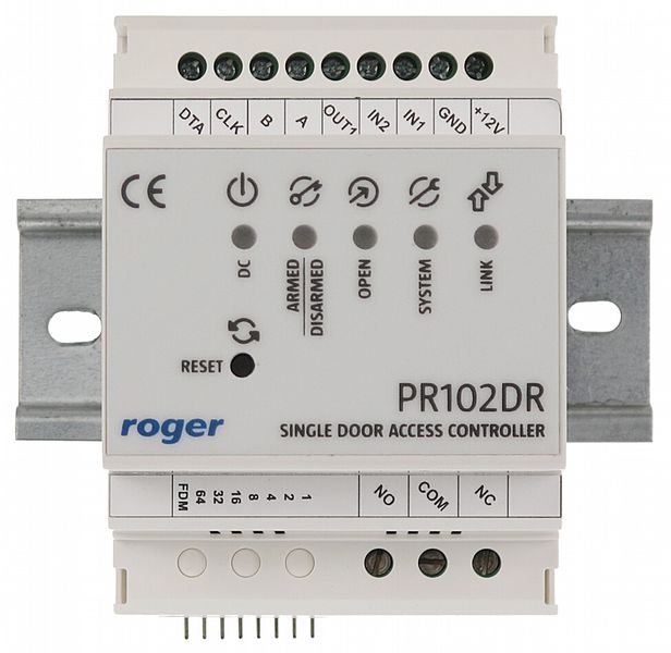 KONTROLER DOSTĘPU PR102DR zdjęcie 1