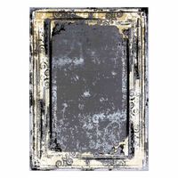 RUG/LU/WELLI/ORNAMENT4/GREY+GOLD/120x170