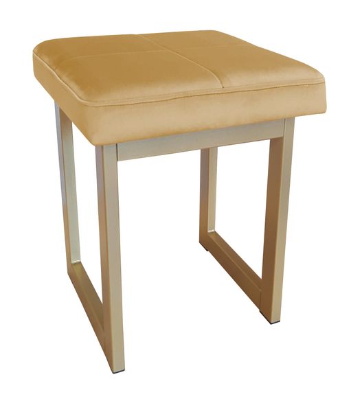 TABORET SOLID 45cm STOŁEK LOFT podstawa złota MG15 zdjęcie 1