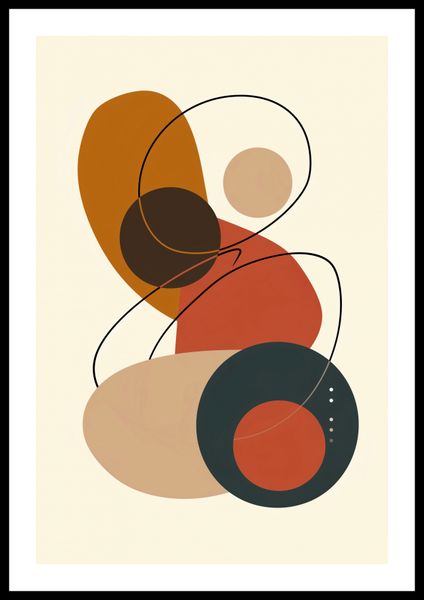 Plakat 40x60cm Geometria Harmonii zdjęcie 3