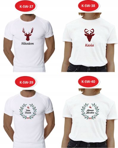 Koszulka na Święta MIKOŁAJKI prezent Babci Dziadka na Arena.pl