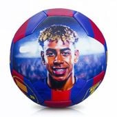 FC Barcelona piłka nożna Lamine Yamal oficjalna licencjonowana BB1050 r. — Rozmiar: wielokolorowy