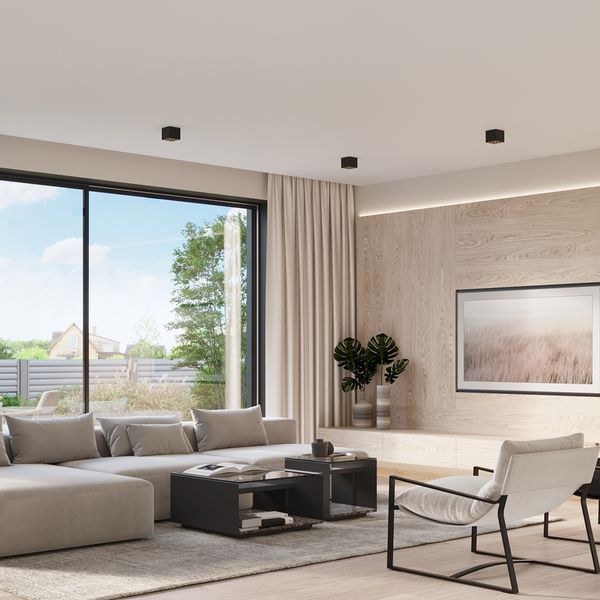 Plafon OZZY czarny LED zdjęcie 10