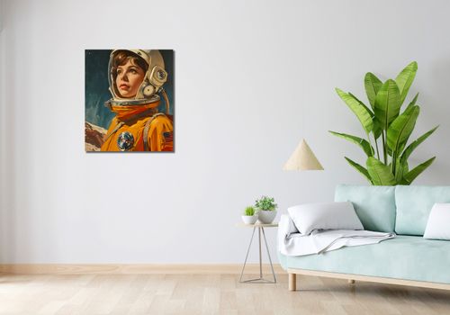 Obraz 60x70cm Pionierka Kosmosu na Arena.pl