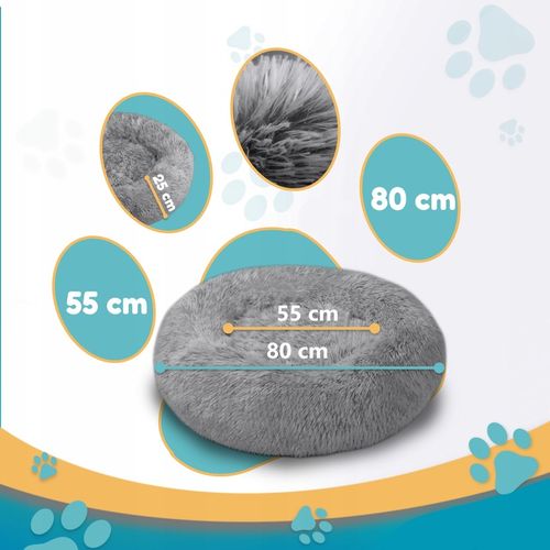 Legowisko posłanie Chmurka dla psa i kota Shaggy 80 na Arena.pl